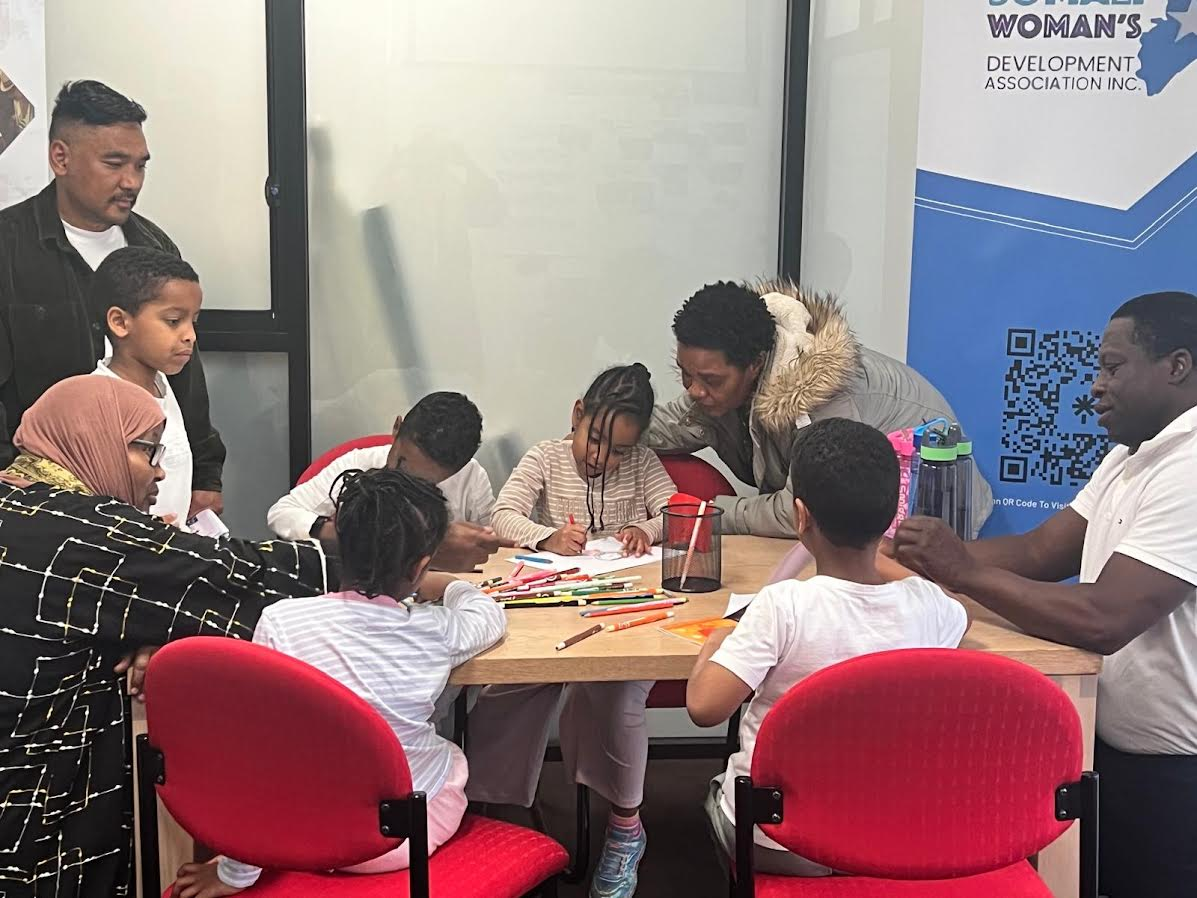 Children learning together at SWDA programs