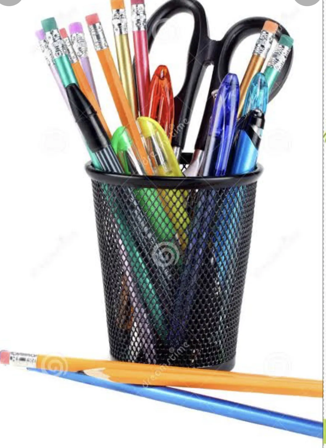 School supplies prepared for Homework Club students