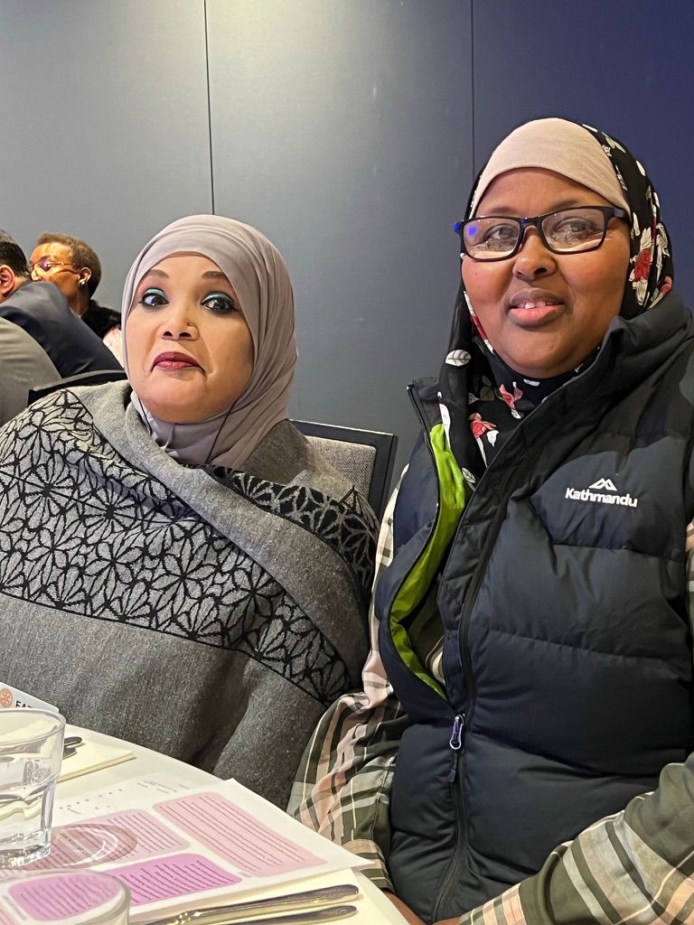 SWDA community leaders attending a multicultural gala event