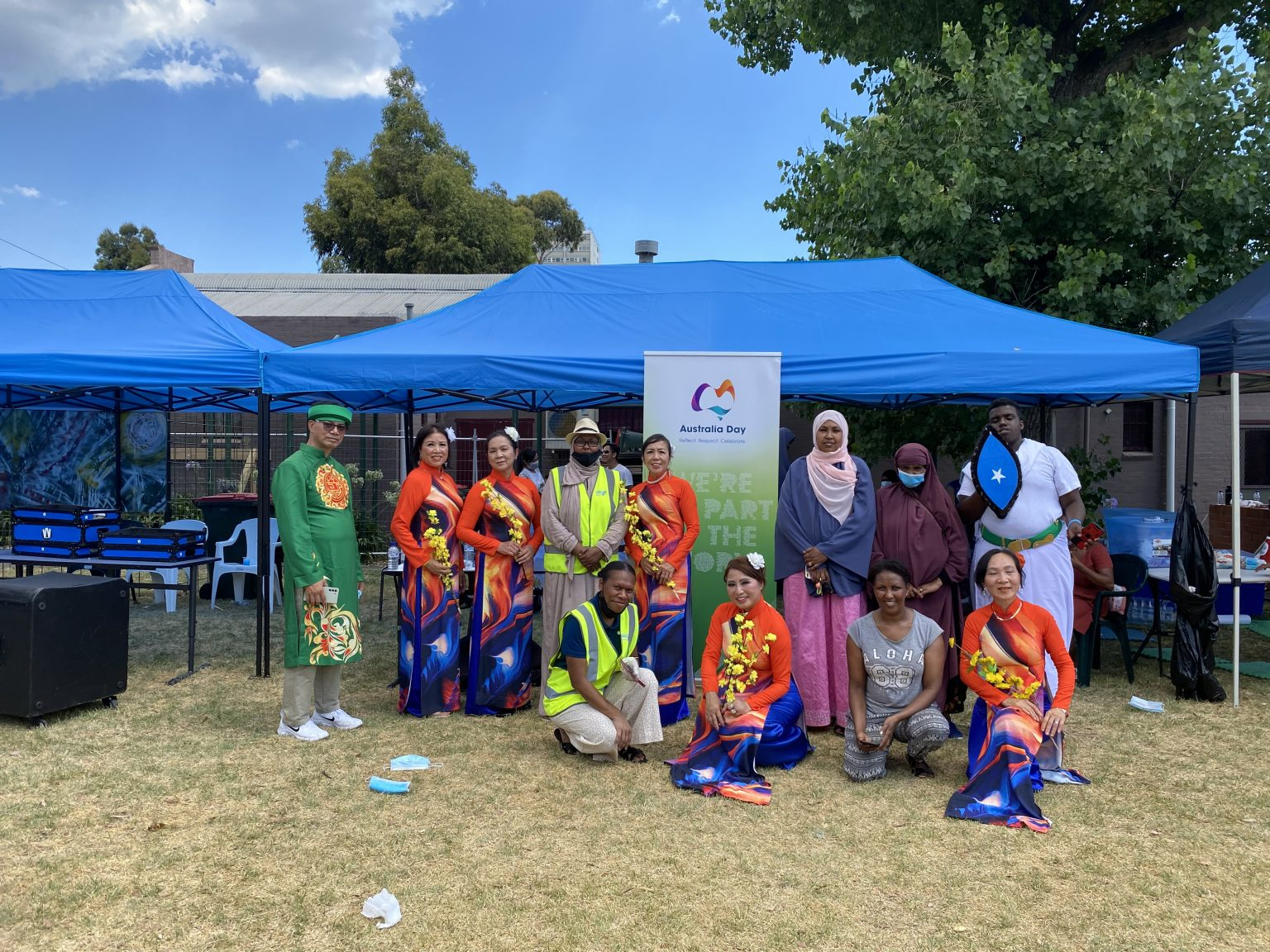 SWDA festival booth at the Multicultural Eid celebration