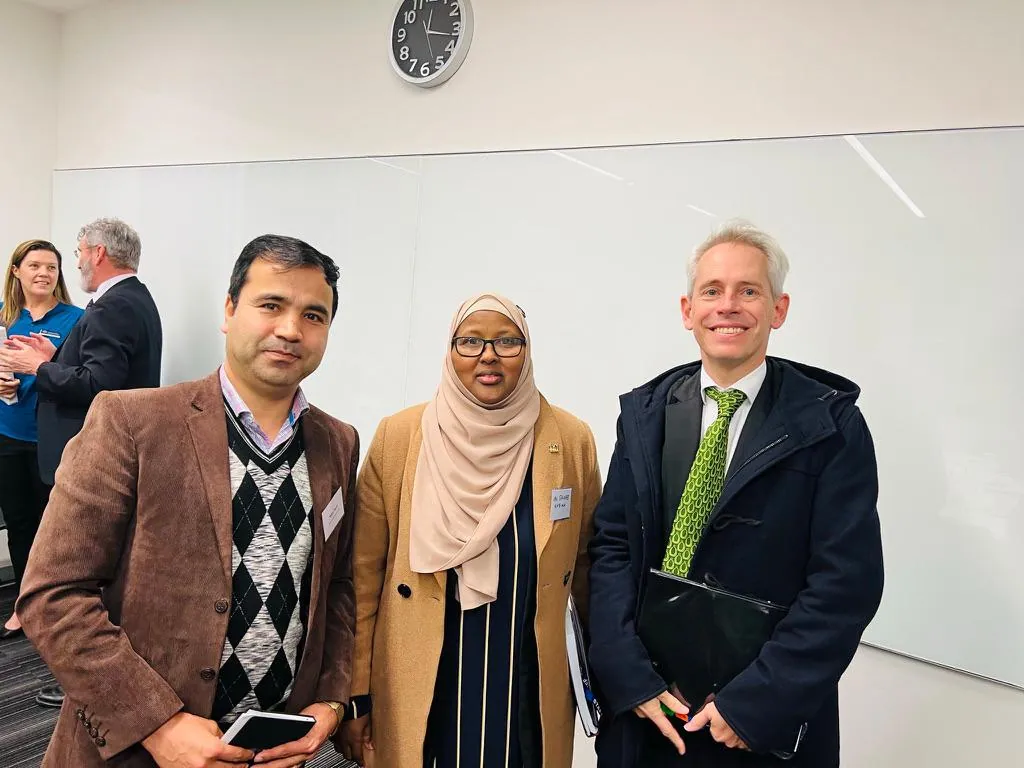 SWDA and partner organisation representatives at an Employment Brokers Workshop